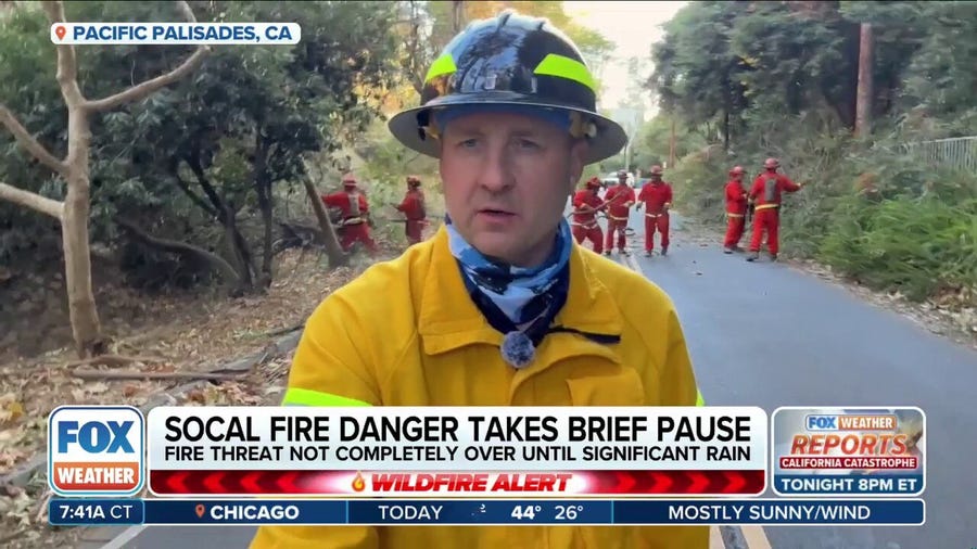 Inside inferno: Witness struggle of CAL Fire crews battling ferocious Palisades Fire