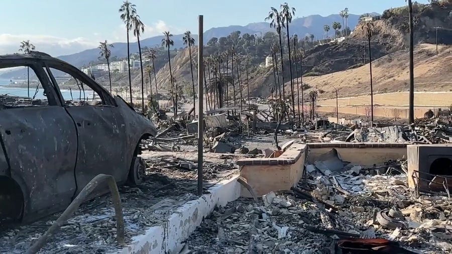 Life outside California's fire zone