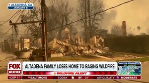 Altadena family loses home to raging wildfire in Southern California