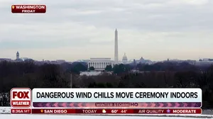 Bitter cold temperatures expected for Inauguration Day in Washington, D.C.