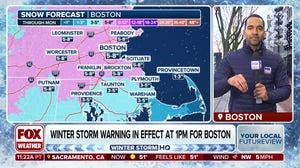 Boston under Winter Storm Warning as region braces for heavy snow, travel delays