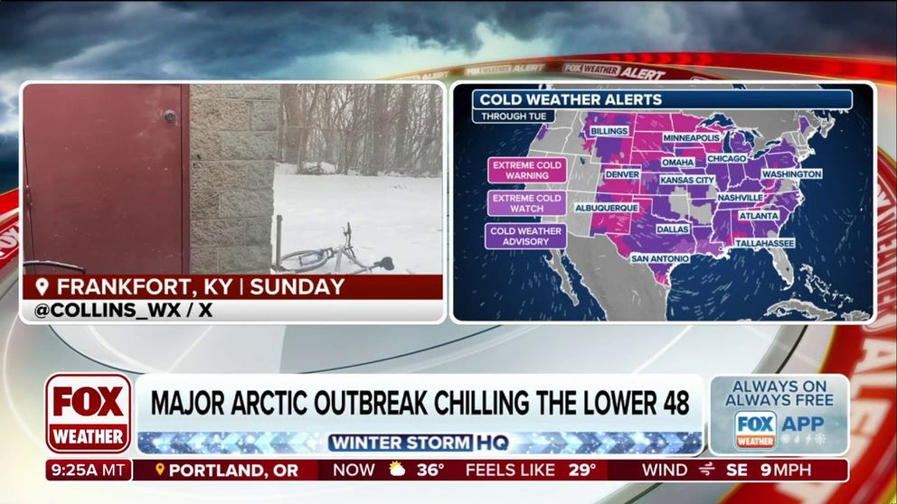 Major life-threatening arctic outbreak tightens grip across US | Latest ...