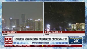 Historic winter storm slamming South with snow