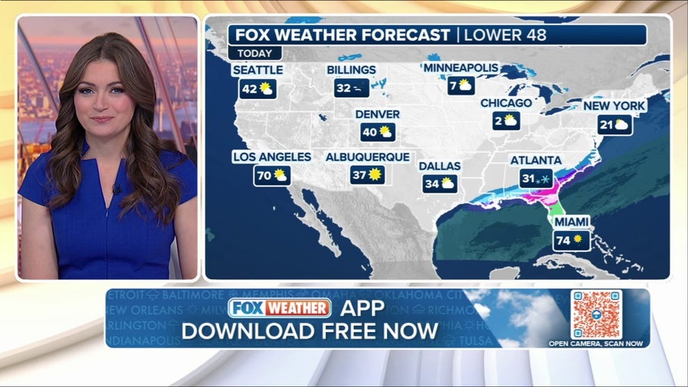 FOX Weather has you covered with the breaking forecasts and weather news headlines for your Weather in America on Tuesday, January 21, 2025. Get the latest from FOX Weather Meteorologist Britta Merwin.