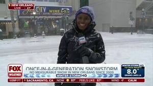 FOX Weather Correspondent Brandy Campbell is live from New Orleans during the historic snowstorm