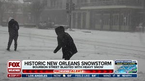 New Orleans shatters old snow record