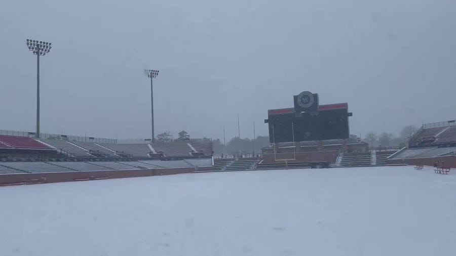 Heavy snow blankets Southern Alabama amid winter storm in the South U.S.