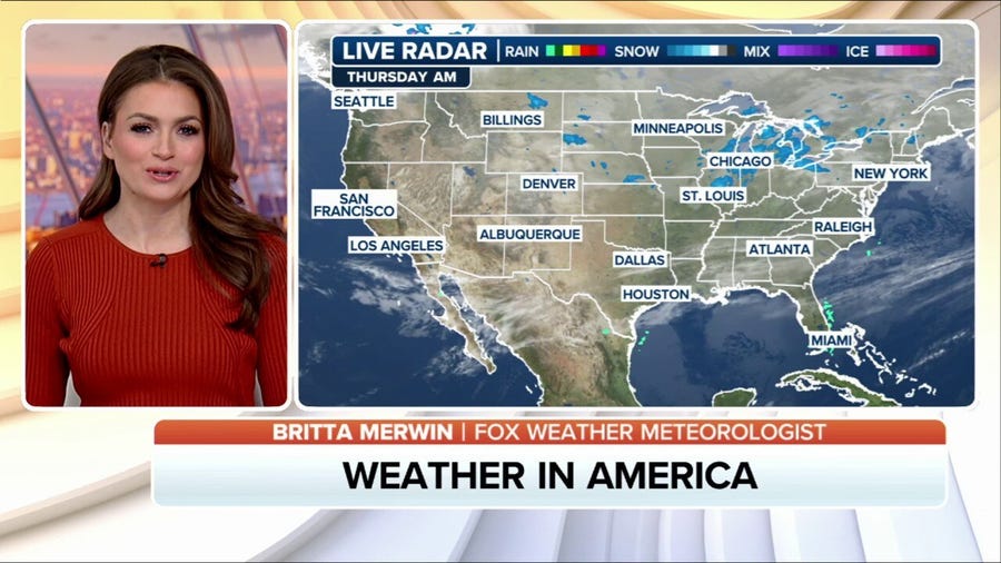 Weather in America: January 23, 2025