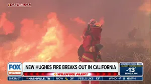 Hughes Fire forces evacuations in Southern California