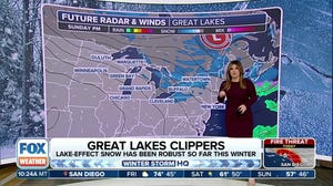 FOX Weather Meteorologist Jane Minar discusses upcoming snow to hit the Great Lakes