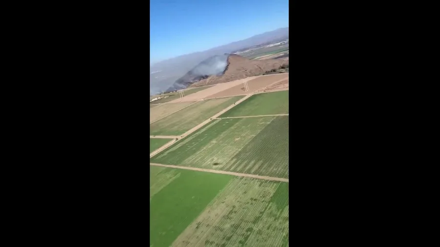 Watch: Crews battle Laguna Fire from the air