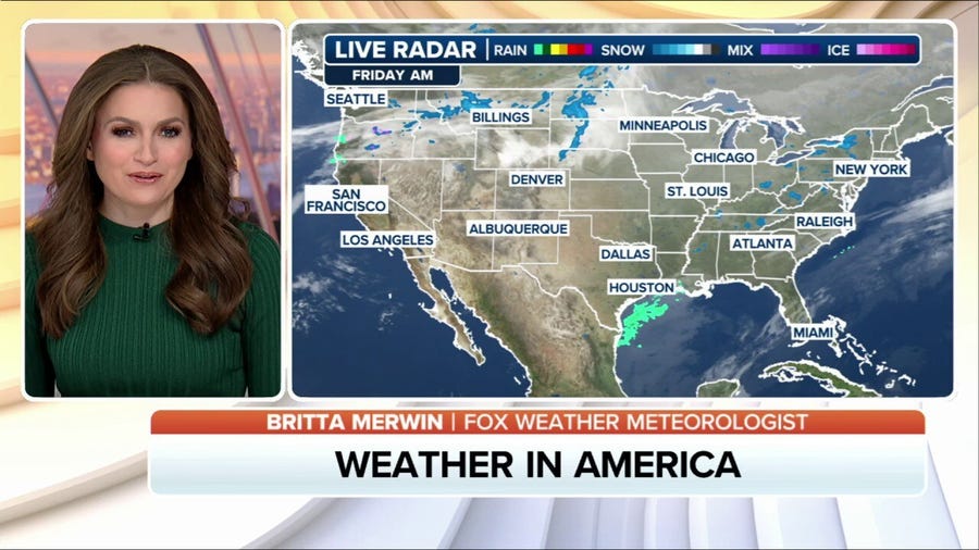 Weather in America: January 24, 2025