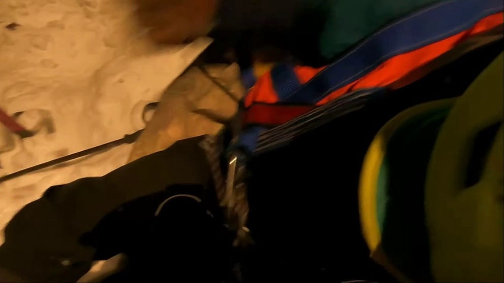 A video shared by the King County Sheriff's Office Air Support Unit shows the rescue of backcountry skiers near Steven's Pass in Washington state after a 1,000-foot fall in an Apple Watch SOS alert.