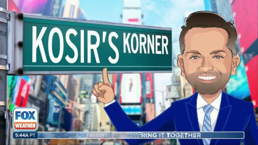 WATCH: Nick Kosir challenges people in New York City to ask him any weather questions