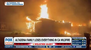 Altadena family loses everything in California wildfire