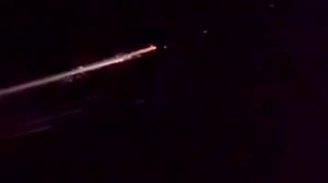 Space debris spotted from Northern Illinois 