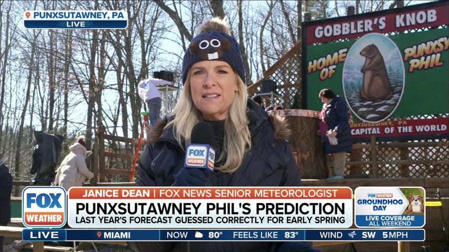 World awaits Punxsutawney Phil's prediction