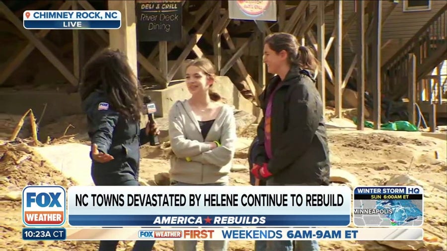 Chimney Rock works to cleanup after Hurricane Helene