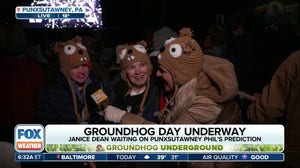 Groundhog Day celebration in Punxsutawney attended by tens of thousands of people from around the world