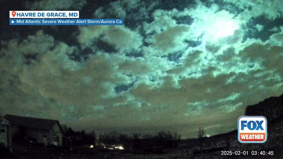 A dazzling green fireball streaked across the pre-dawn sky Saturday, captivating witnesses from Maryland to Ontario, Canada. What some initially described as a mysterious throbbing light racing behind the clouds has been confirmed as a meteoroid by the American Meteor Society.