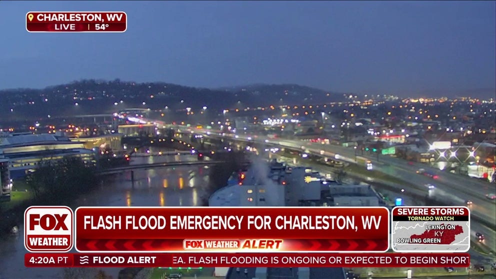 A rare Flash Flood Emergency was issued for portions of West Virginia early Thursday morning as thunderstorms and torrential rain barreled across the region. Officials in several communities have told residents to seek higher ground as water continues to rise. FOX Weather Meteorologists Britta Merwin and Craig Herrera have the latest.