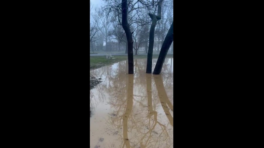 Watch: Rivers overflow after torrential rain led to flooding in Huntington, West Virginia