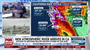 Third Pacific storm to slam California with heavy rain, mudslides