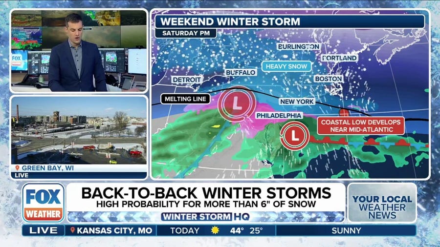 More impactful winter storm on the way for weekend for Upper Midwest, Northeast