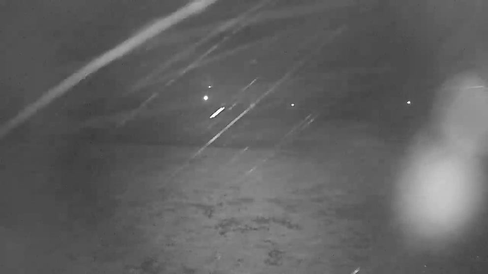 Security camera video from Deer Lodge, TN captured video of a tornado-warned storm Thursday night. At least two people were killed during the storm according to local emergency management (Video Credit: Michelle Webb Figgins/Facebook).