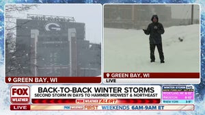 Back-to-back winter storms slam Midwest, Northeast