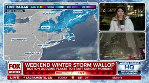 Winter storm starts to wind down after slamming Northeast, New England with snow