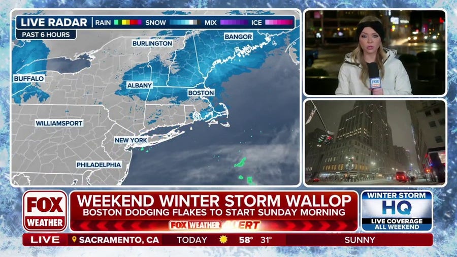 Winter storm starts to wind down after slamming Northeast, New England with snow