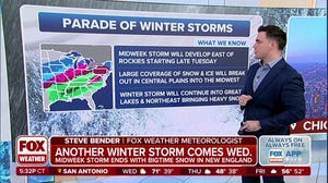 Back-to-back winter storms expected to impact millions this week