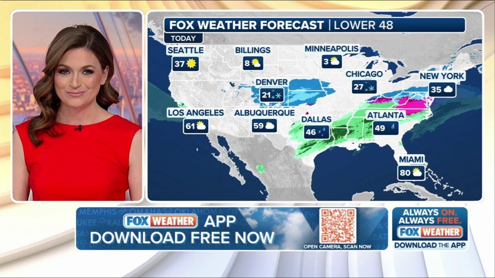 FOX Weather has you covered with the breaking forecasts and weather news headlines for your Weather in America on Tuesday, February 11, 2025. Get the latest from FOX Weather Meteorologist Britta Merwin.