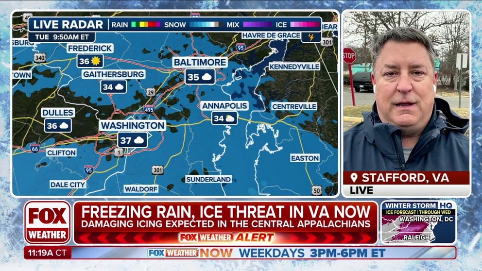Washington DC area prepares for winter wallop | Latest Weather Clips ...