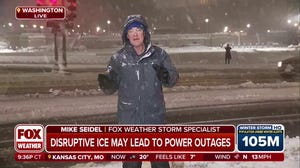 FOX Weather Storm Specialist Mike Seidel is live in Washington reporting the latest on the heavy snowfall