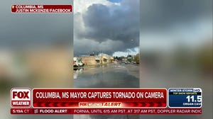 Mayor's camera captures tornado in Columbia, Mississippi