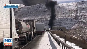 2 killed in fiery crash inside Wyoming tunnel along Interstate 80