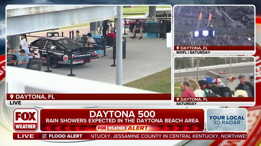 Daytona 500 moved up an hour ahead of rain