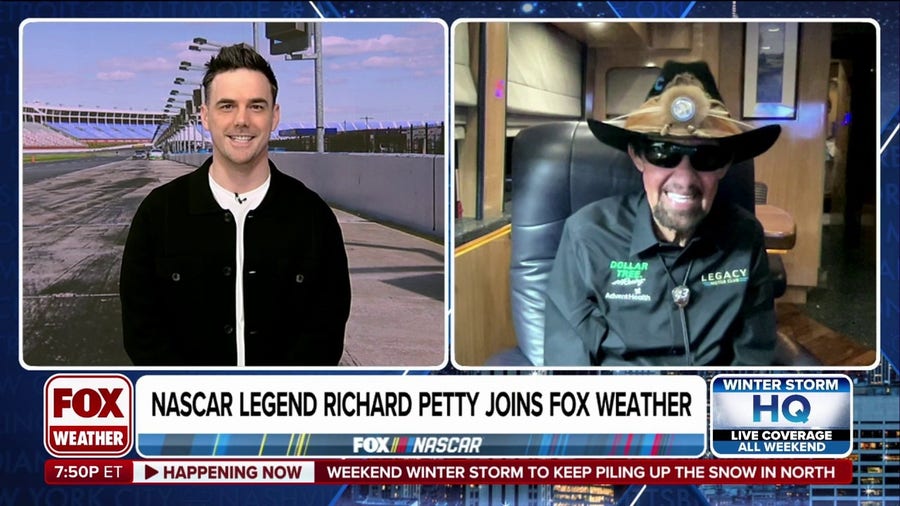 NASCAR legend Richard Petty discusses track-drying technology ahead of Daytona 500