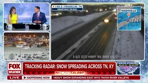 Winter storm bringing dangerous travel conditions to Tennessee Valley, Appalachians 