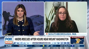 Kathryn Mckee joins FOX Weather to discuss the harrowing experience of being rescued during a hike gone wrong in white-out winter conditions