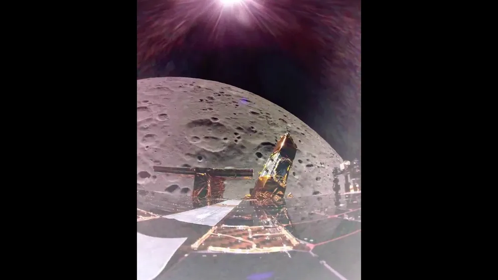 The Blue Ghost will make a soft landing on the moon on Sunday. Firefly Aerospace posted a video of the spacecraft making its second burn before getting into lunar orbit ahead of landing. The Earth rises and sets in the distance of the video. 