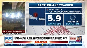 Magnitude 5.9 earthquake shakes Puerto Rico and Dominican Republic