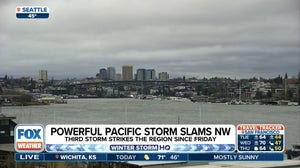 Northwest slammed by powerful atmospheric river storm