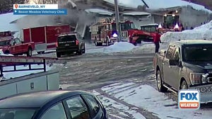 Barneveld, New York Fire firehouse collapses under weight of snow