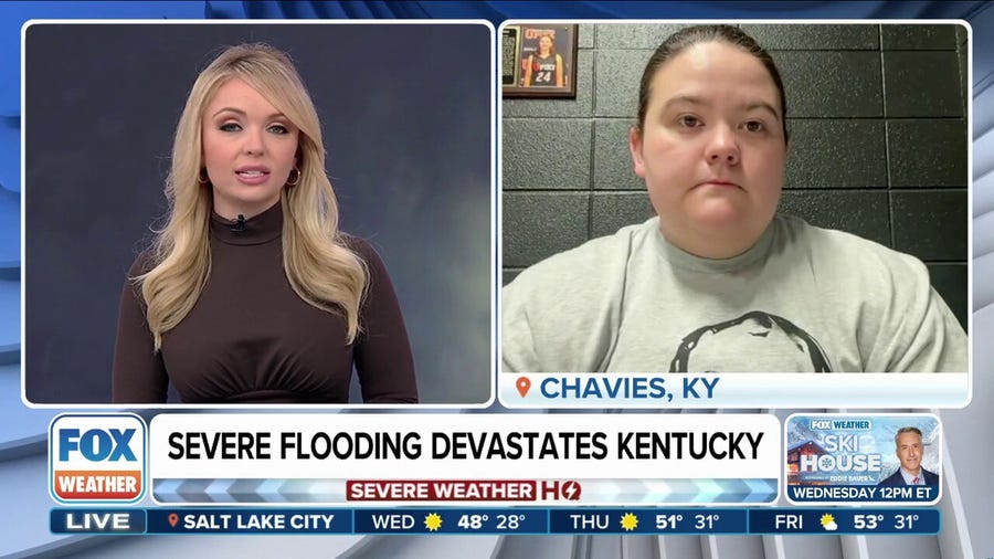 Samantha Turner joins FOX Weather to discuss the devastating experience of how she lost her home due to the heavy flooding