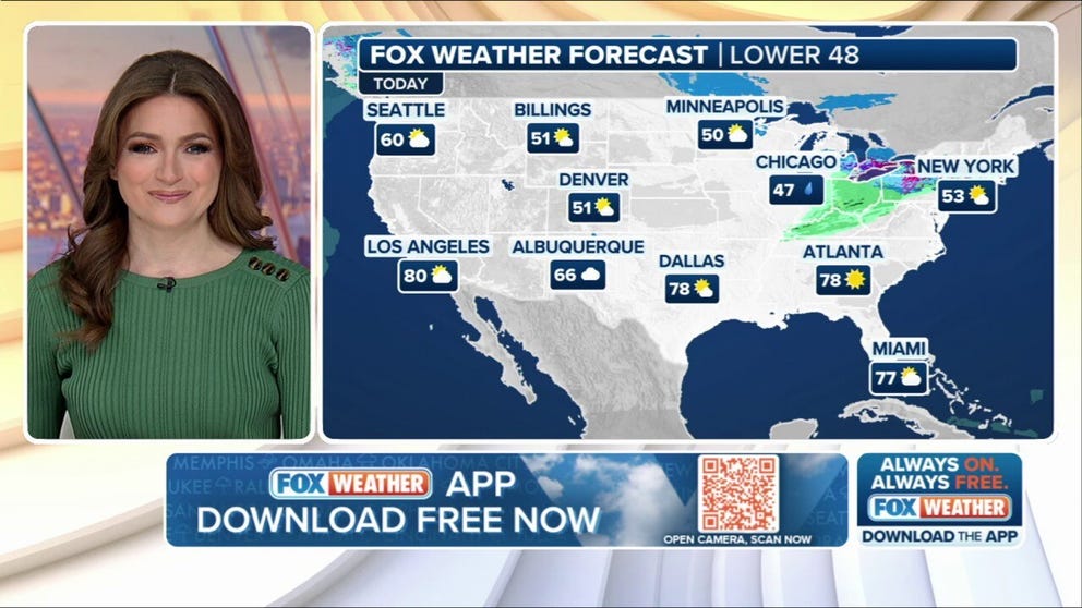 FOX Weather has you covered with the breaking forecasts and weather news headlines for your Weather in America on Wednesday, February 26, 2025. Get the latest from FOX Weather Meteorologist Britta Merwin.