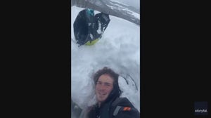 Watch: Snowmobiler survives Colorado avalanche: ‘I was under the snow for about 30 minutes’