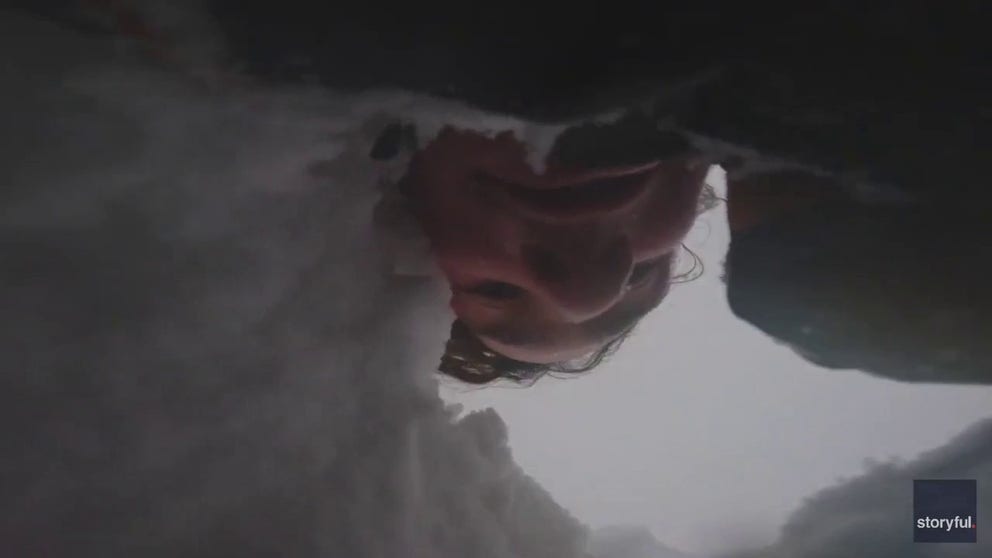 A snowmobiler in Colorado was recording video and captured the moment he was buried alive by an avalanche that occurred near Steamboat Springs on Feb. 20. 